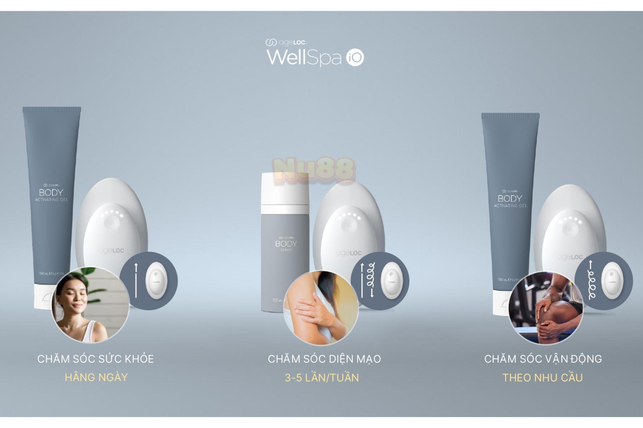 Nuskin Well spa io ウエルスパ セットNU SKIN ageLOC® WellSpa